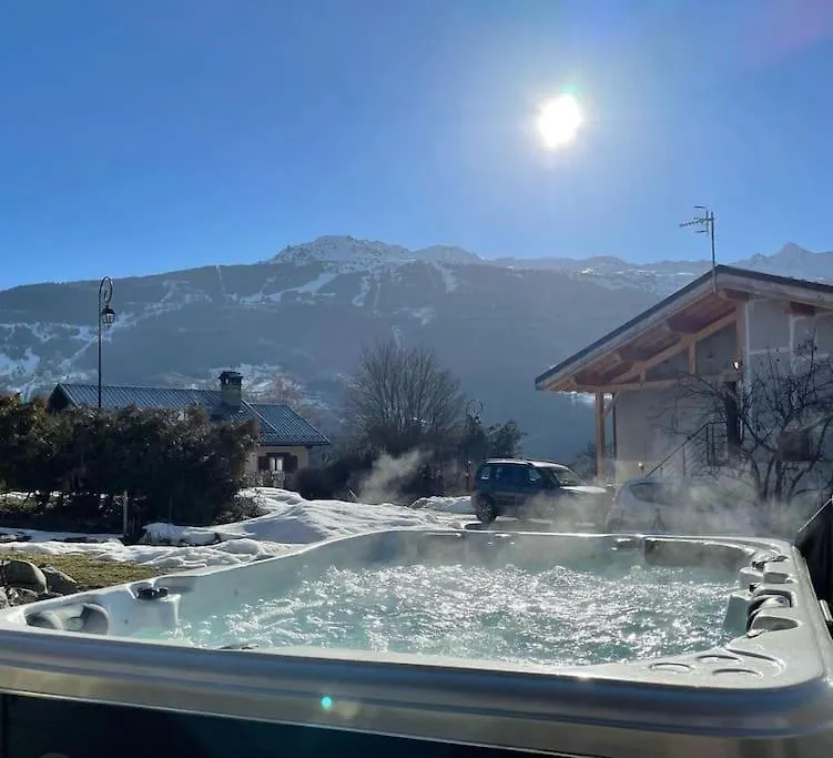 Entire Chalet Salamo 11 Plus 1 Les Arcs Paradiski Jacuzzi Bourg-Saint-Maurice