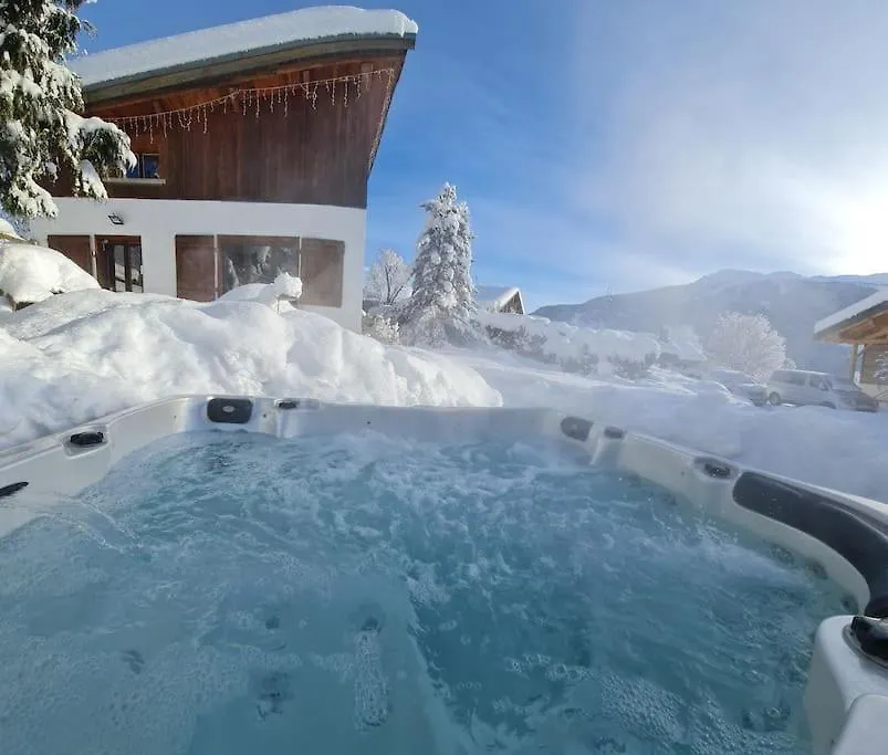 Entire Chalet Salamo 11 Plus 1 Les Arcs Paradiski Jacuzzi Bourg-Saint-Maurice