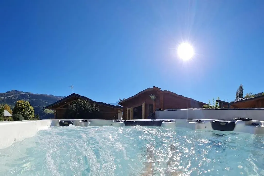 Entire Chalet Salamo 11 Plus 1 Les Arcs Paradiski Jacuzzi Bourg-Saint-Maurice 0*,